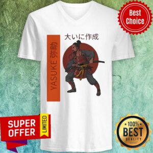Alternative view of Official Samurai Yasuke Shirt