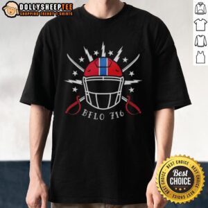 Original Buffalo Bills 716 Helmets And Swords T-Shirt