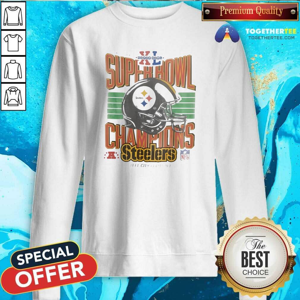 Hot Steel City Football Super Bowl Champions Steelers T-Shirt - Image 4