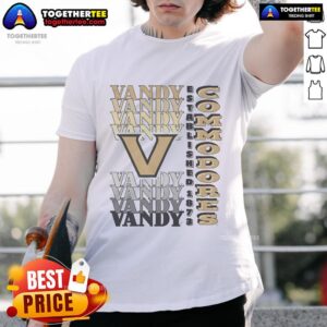 Nice Vanderbilt Commodores Gradient Wordmark T-Shirt