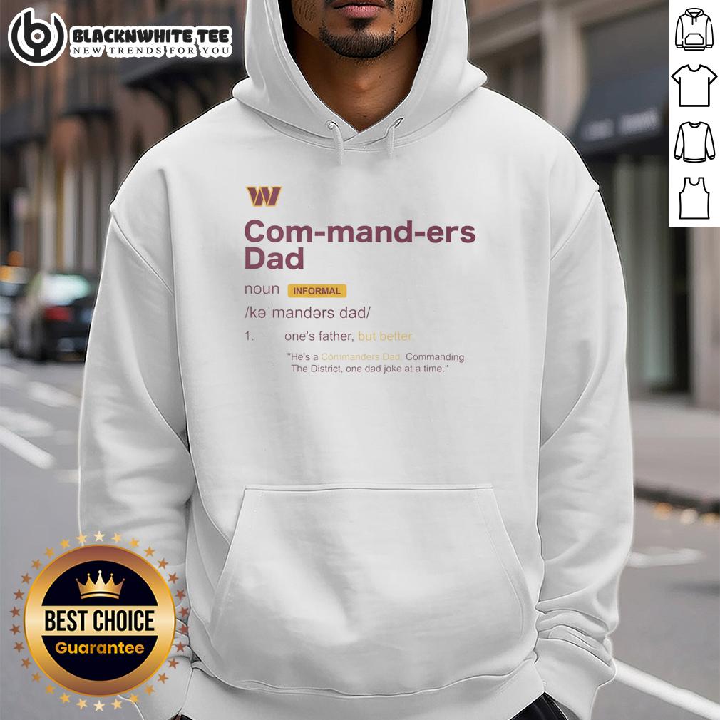 Top Washington Commanders Dad Definition T-Shirt - Image 2