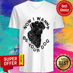 Alternative view of Pitbull Now I Wanna Be Your Dog Shirt