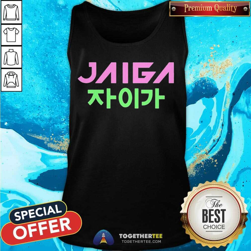 Official Jaiga Merch Jaiga Korean Themed With Globe Shirt - Image 3