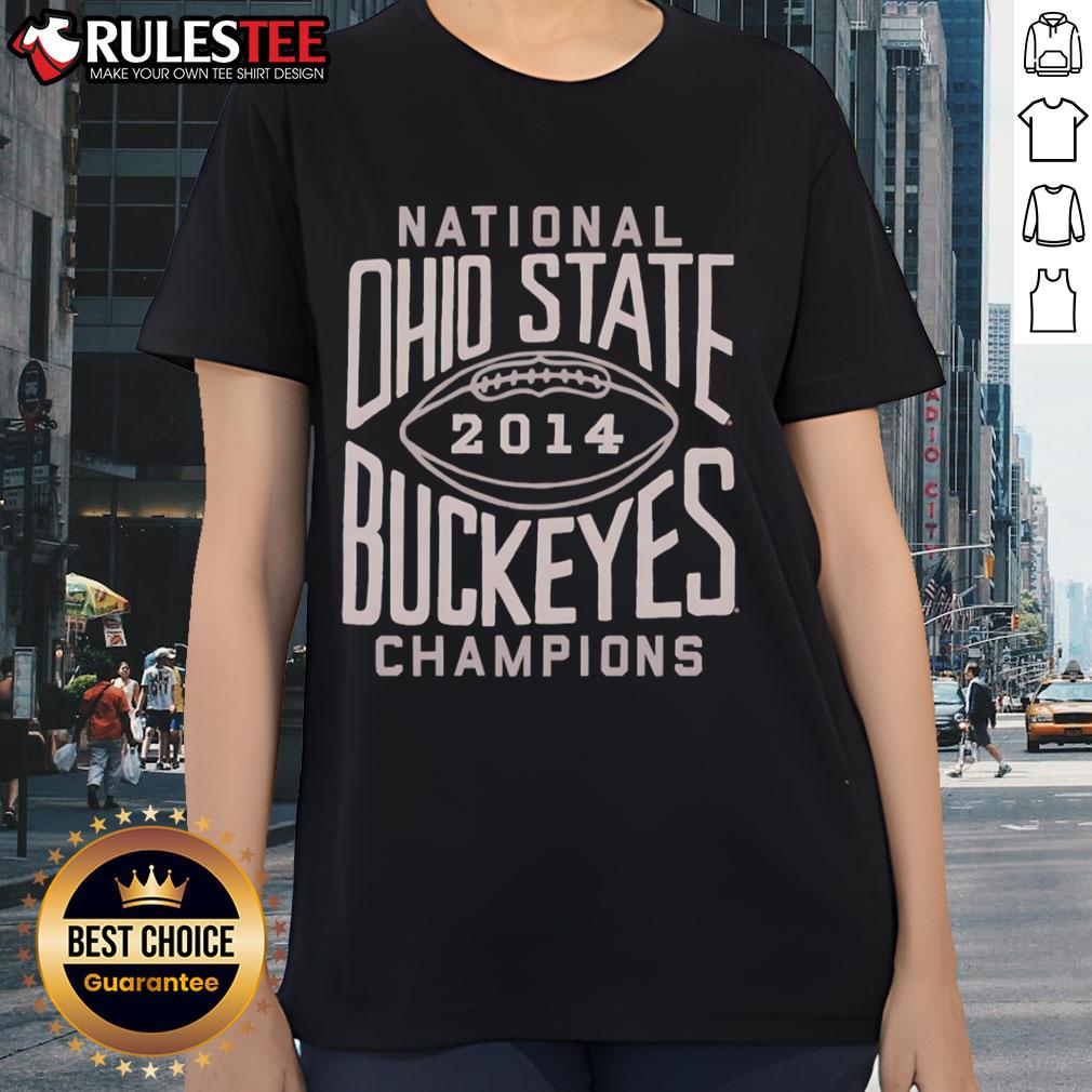 Official Ohio State Buckeyes National Champions 2014 T-Shirt - Image 3