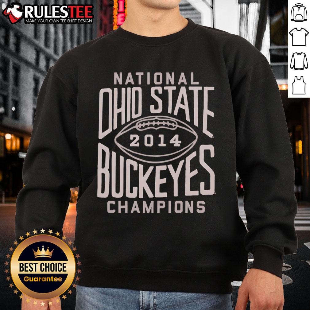 Official Ohio State Buckeyes National Champions 2014 T-Shirt - Image 5