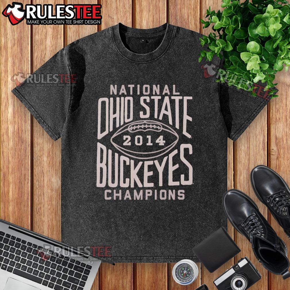 Official Ohio State Buckeyes National Champions 2014 T-Shirt - Image 6