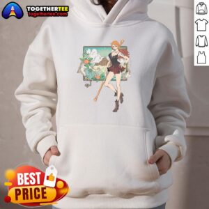 Alternative view of Original Nami One Piece Cat Burglar Anime T-Shirt