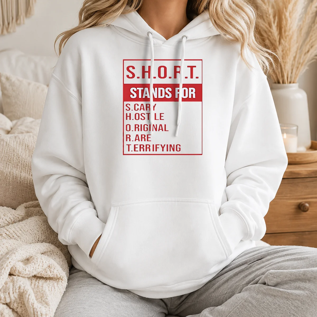 Good Top SHORT Stands For Scary Hostile Original Rare Terrifying Shirt - Image 6