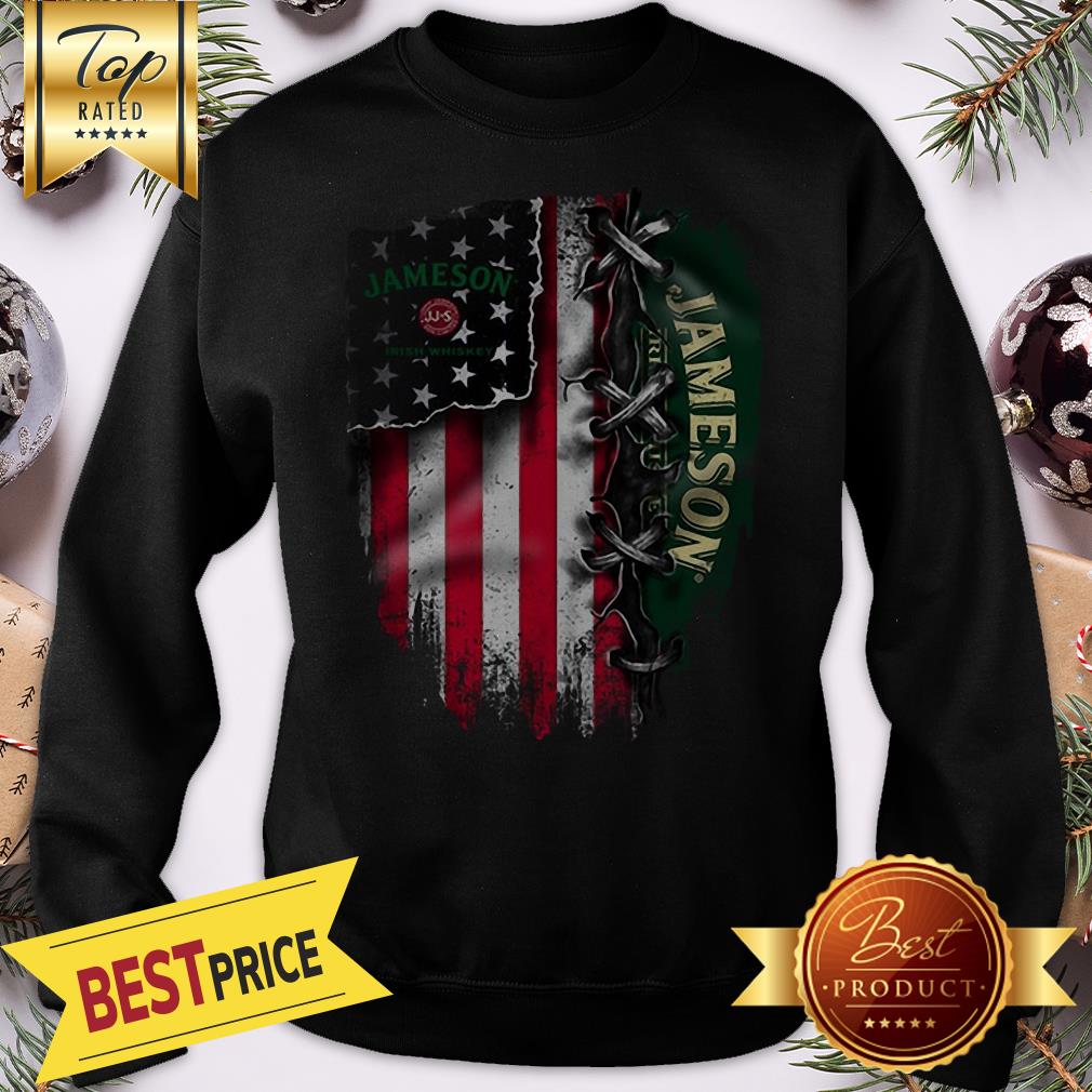 Jameson Irish Whiskey American Flag Independence Day 4th Of July Shirt - Image 4