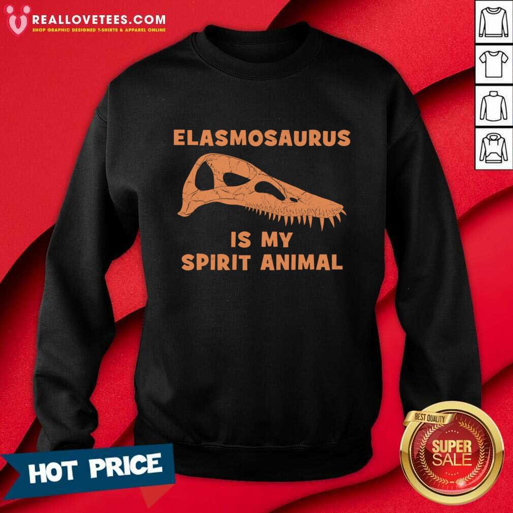 Elasmosaurus Is My Spirit Animal Shirt - Image 3