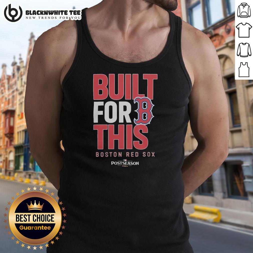 Original Boston Red Sox Built For This MLB Postseason 2025 T-Shirt - Image 4