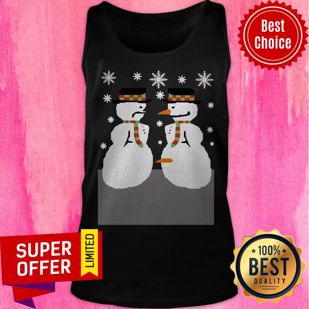 Official Snowman Nose Thief Ugly Christmas Shirt - Image 5