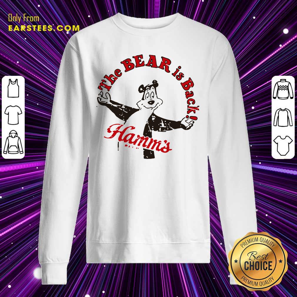 Official Cool Retro Hamm’s Beer Bear Is Back Shirt - Image 5