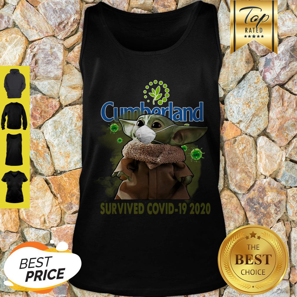 Cute Baby Yoda Cumberland Farms Survived Covid-19 2020 Shirt - Image 3