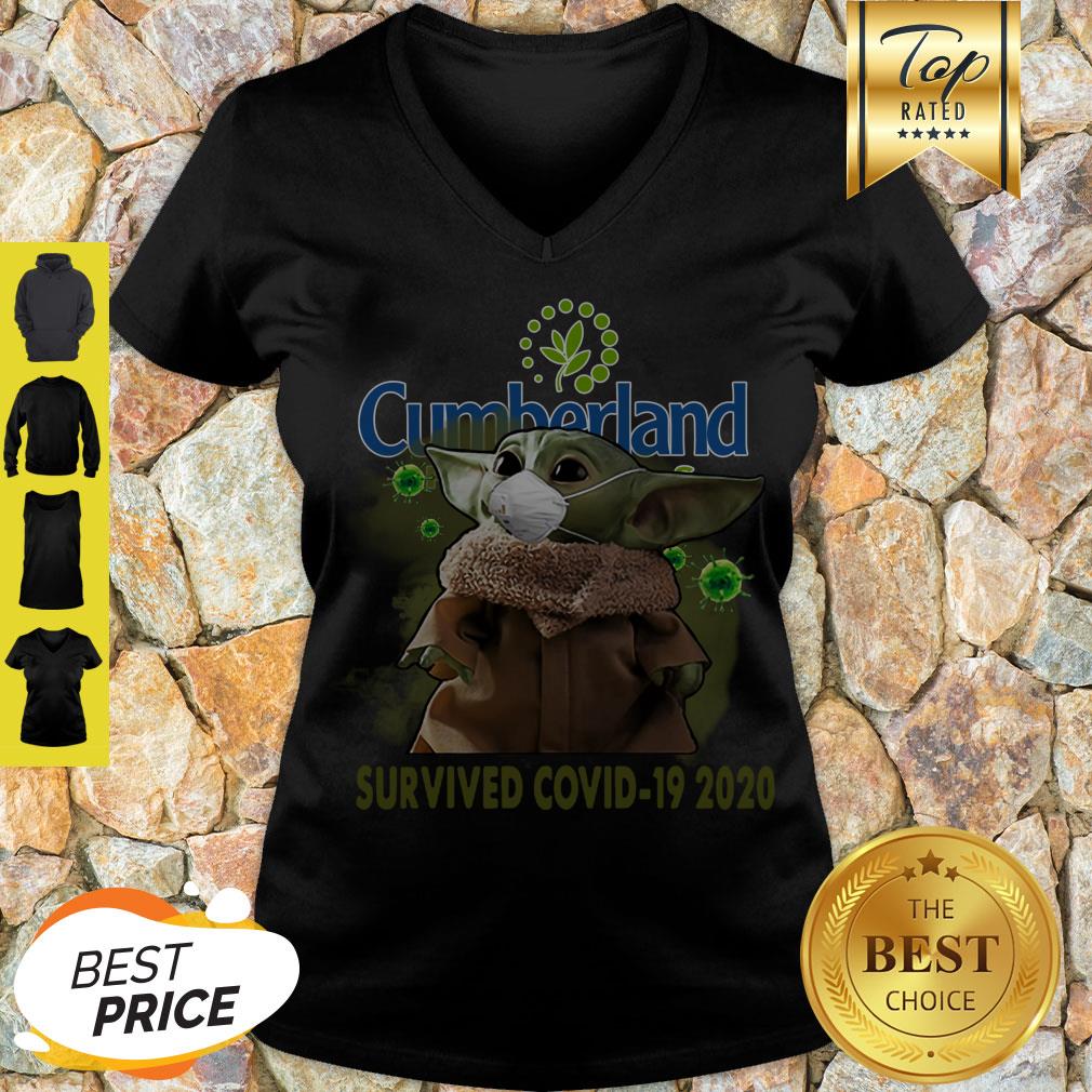 Cute Baby Yoda Cumberland Farms Survived Covid-19 2020 Shirt - Image 5
