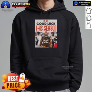 Alternative view of Top Cleveland Browns Good Luck This Season T-Shirt