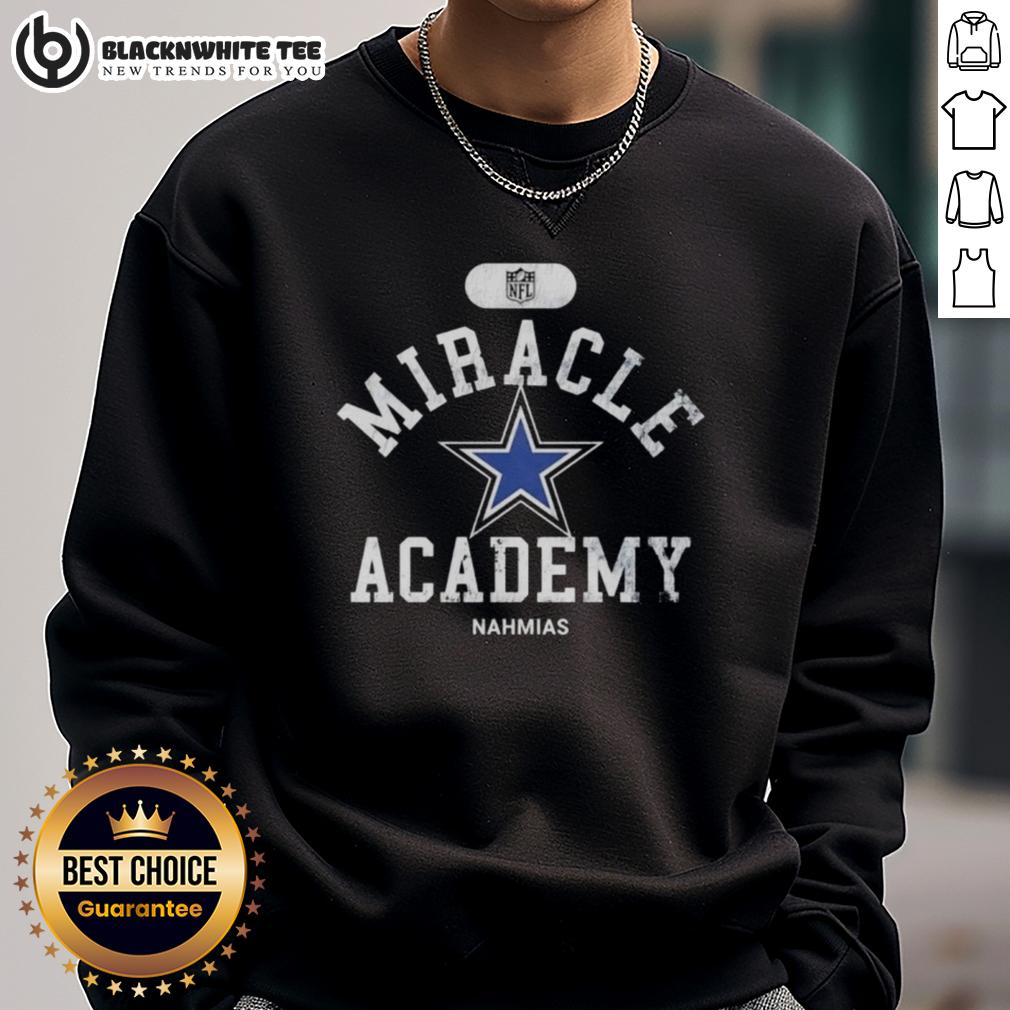 Happy NFL Dallas Cowboys Miracle Academy Nahmias T-Shirt - Image 5