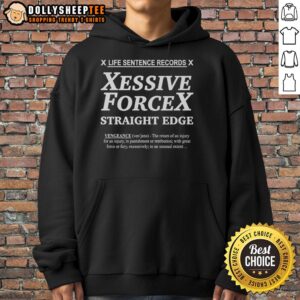 Alternative view of Original Excessive Force Straight Edge T-Shirt