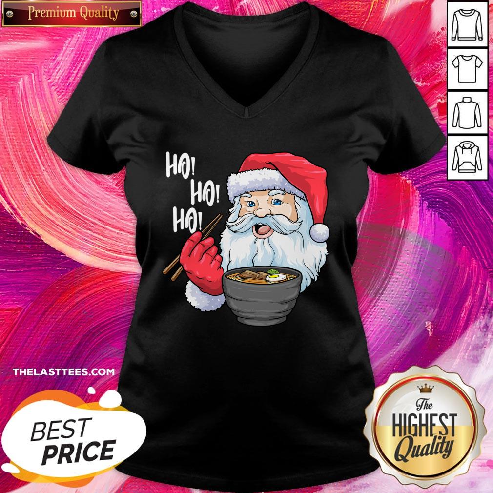 Good Santa Ramen Noodles Shirt - Image 4
