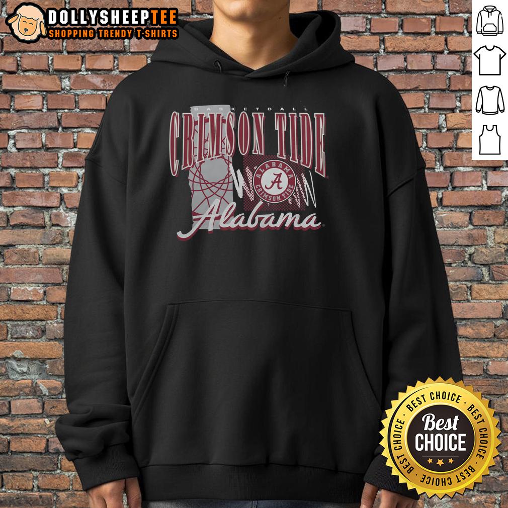 Original Alabama Crimson Tide Basketball Graphic T-Shirt - Image 2