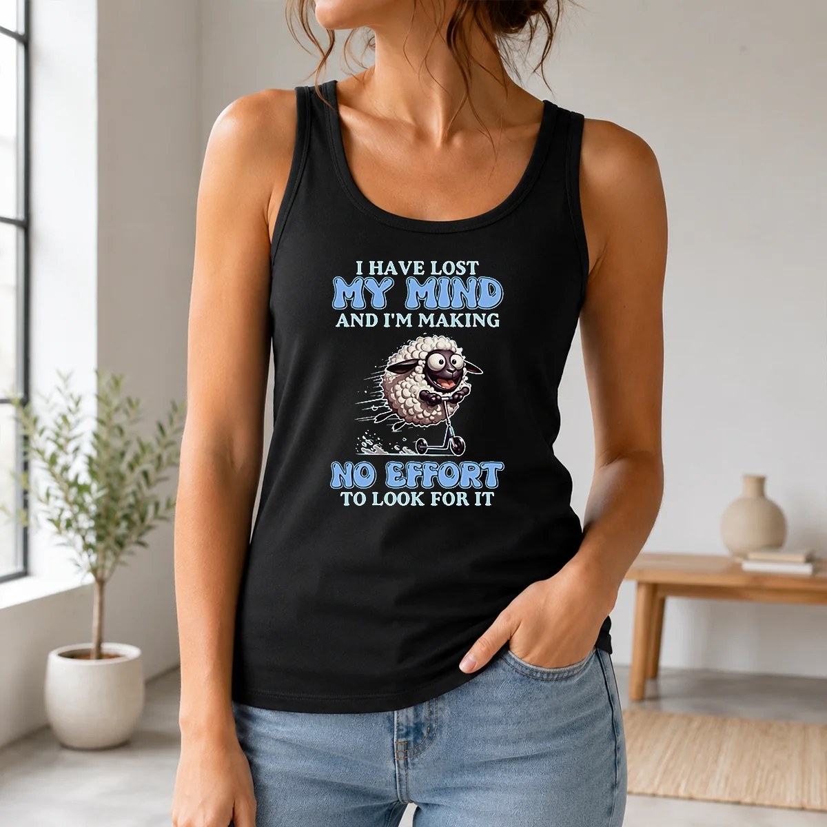 Nice I Have Lost My Mind And Im Making No Effort To Look For It Shirt - Image 3