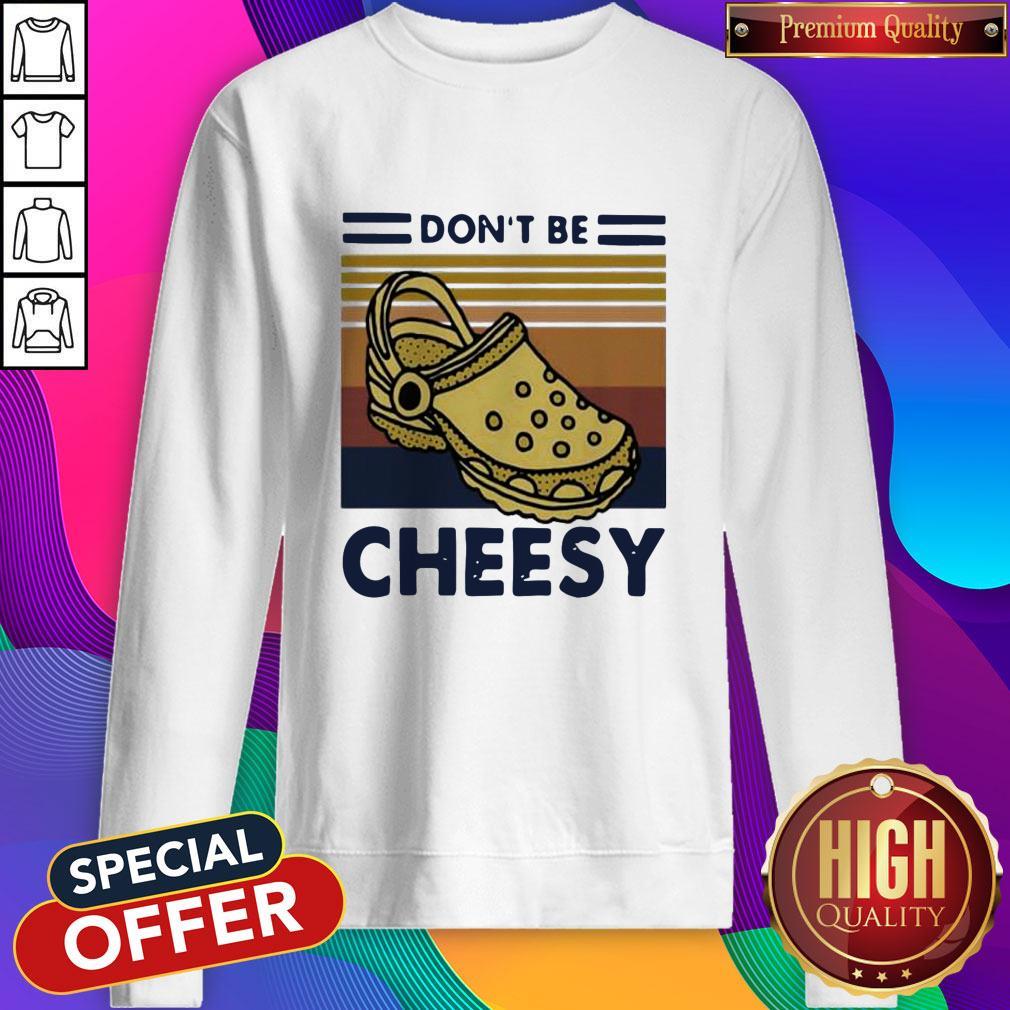 Vintage Crocs Don’t Be Cheesy Shirt - Image 4