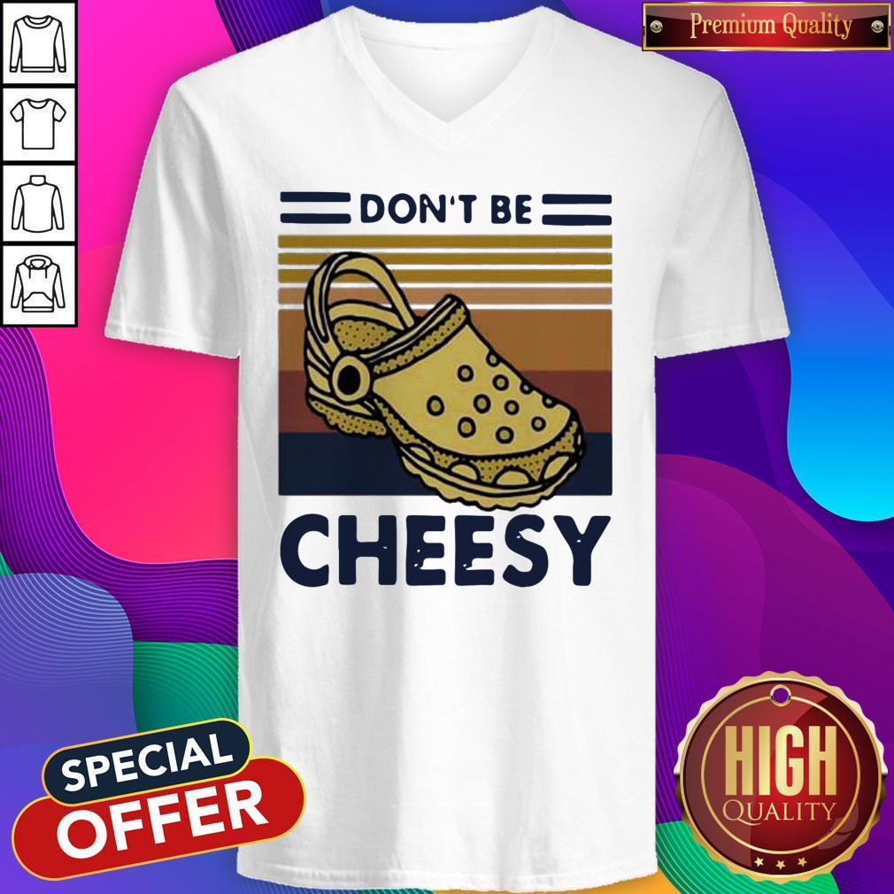 Vintage Crocs Don’t Be Cheesy Shirt - Image 2