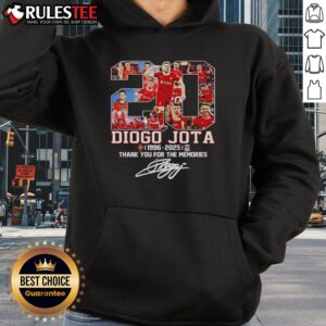 Alternative view of Nice Diogo Jota Memorial Liverpool FC 2025 signature T-Shirt