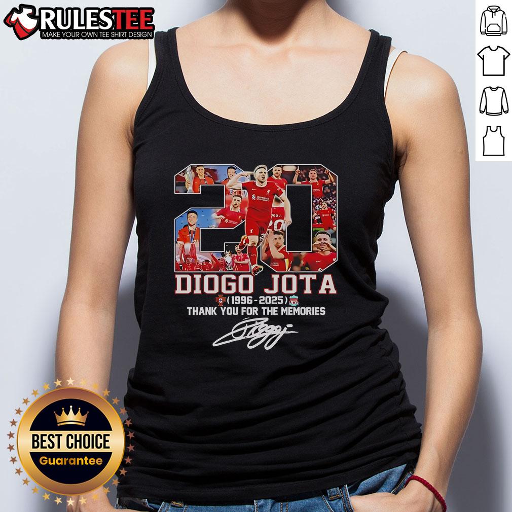 Nice Diogo Jota Memorial Liverpool FC 2025 signature T-Shirt - Image 4