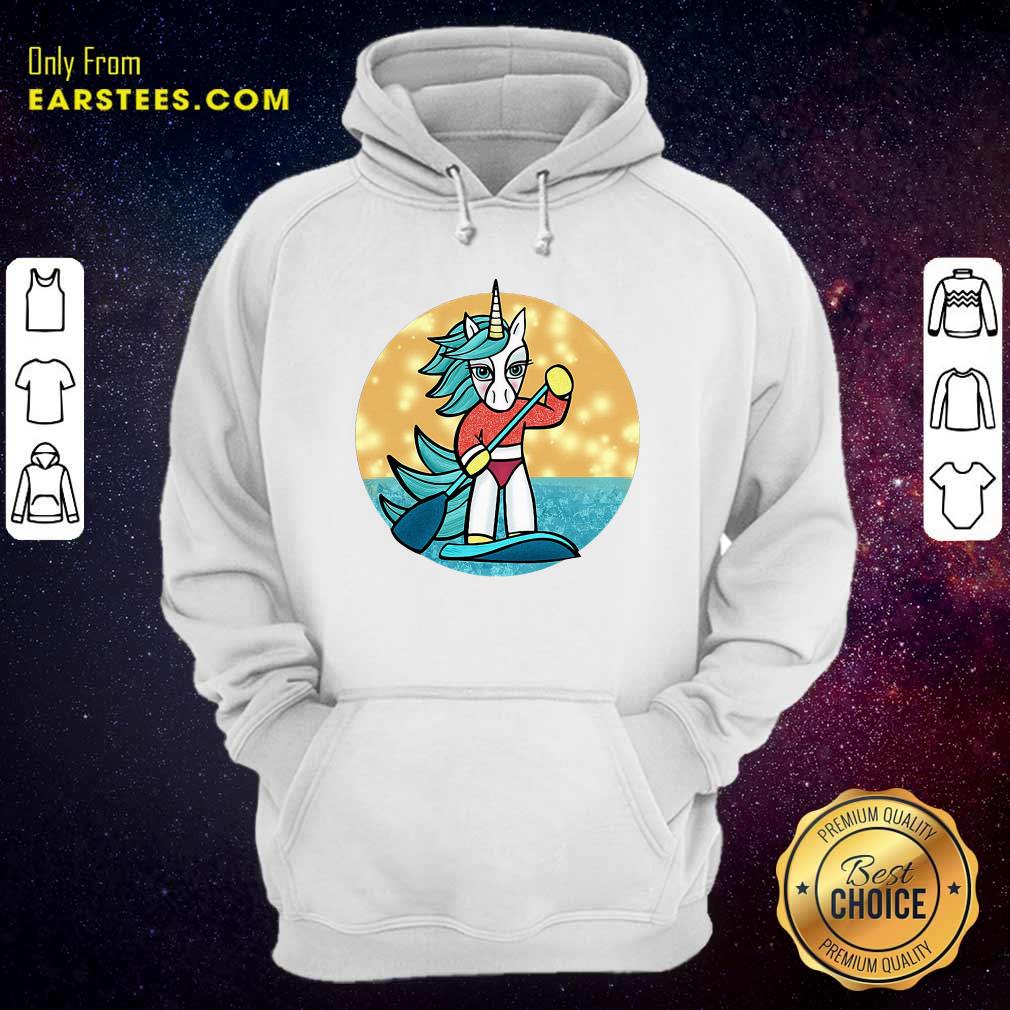 Funny Sup Unicorn Paddleboard T-Shirt - Image 2