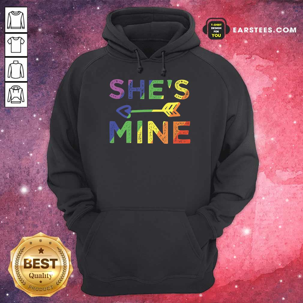 Top LGBT Shes Mine Shirt - Image 4
