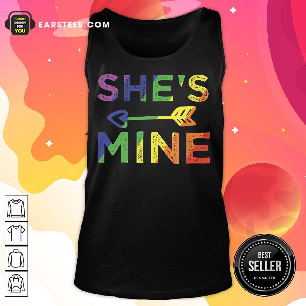 Top LGBT Shes Mine Shirt - Image 2