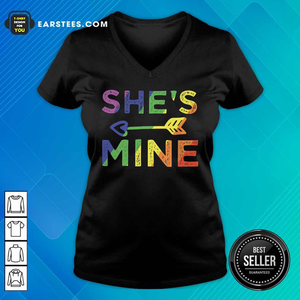 Top LGBT Shes Mine Shirt - Image 5