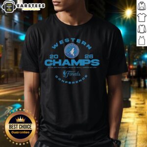 Original Minnesota Timberwolves Western Conference Basketball Champions Nba Final 2025 26 T-Shirt
