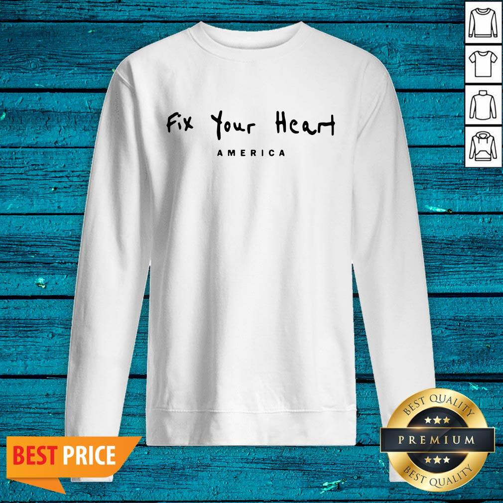 Lonnie Chavis Fix Your Heart America Shirt - Image 2