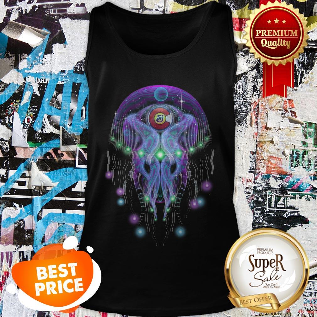 String Cheese Incident CO Love Psychedelic Jellyfish Shirt - Image 3