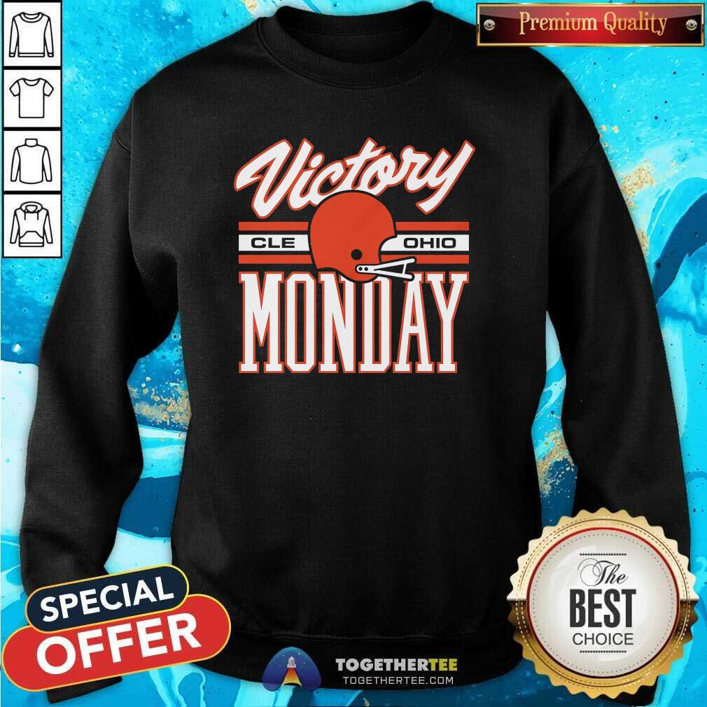 Pretty Victory Cle Ohio Monday T-Shirt - Image 2