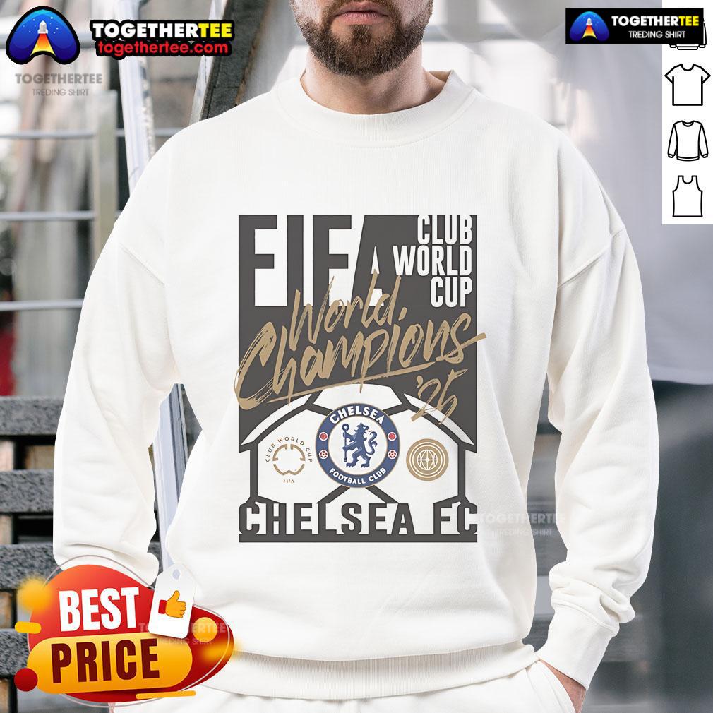 Official Chelsea 2025 FIFA Club World Cup Champions T-Shirt - Image 5