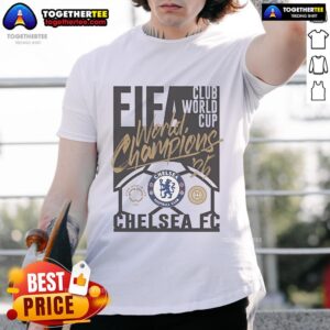 Official Chelsea 2025 FIFA Club World Cup Champions T-Shirt