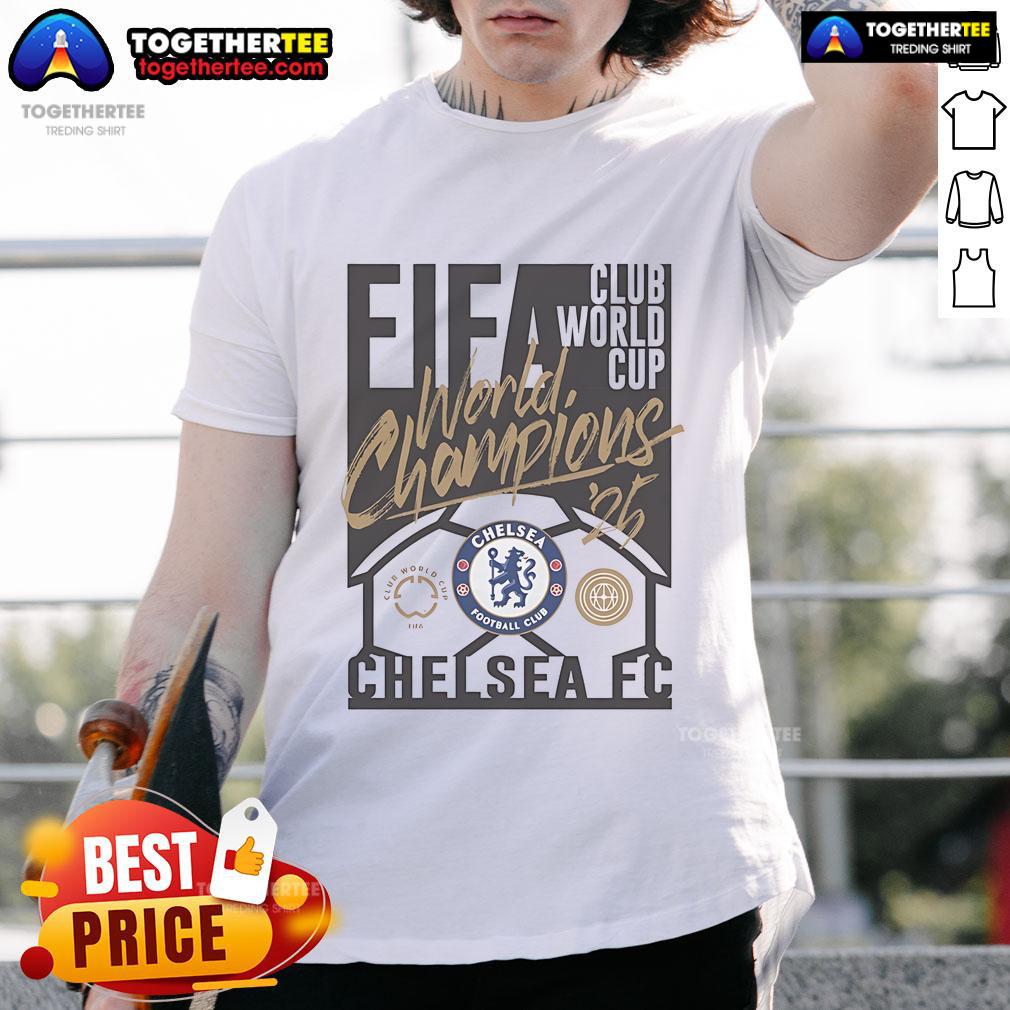Official Chelsea 2025 FIFA Club World Cup Champions T-Shirt