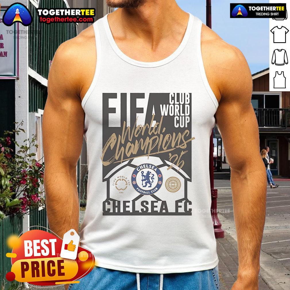 Official Chelsea 2025 FIFA Club World Cup Champions T-Shirt - Image 4