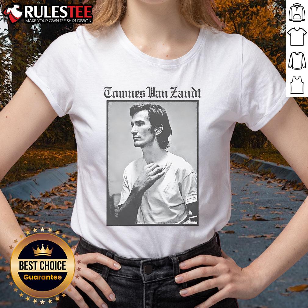 Premium Townes Van Zandt The Late Great T-Shirt - Image 3