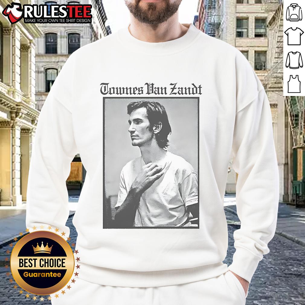 Premium Townes Van Zandt The Late Great T-Shirt - Image 5