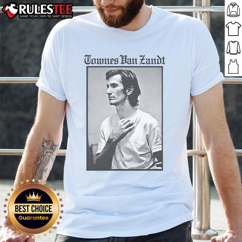 Premium Townes Van Zandt The Late Great T-Shirt