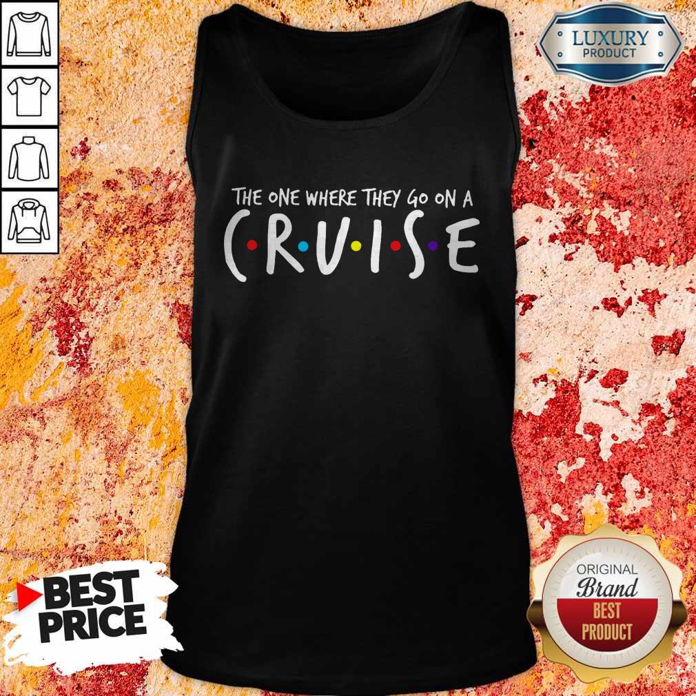 Official The One Where They Go On A Cruise Shirt - Image 3