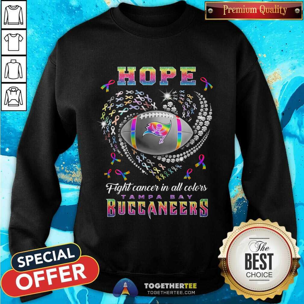 Good Tampa Bay Buccaneers Hope Football In All Color T-Shirt - Image 5
