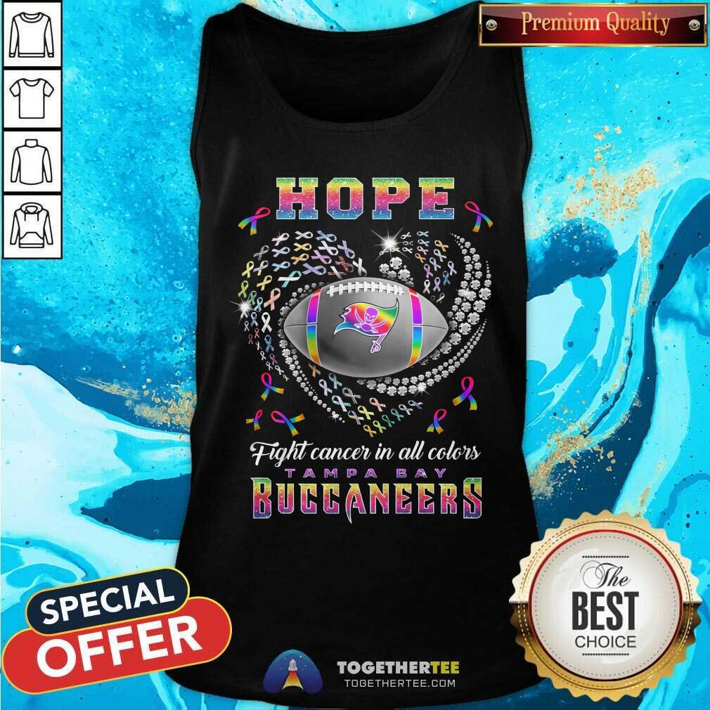 Good Tampa Bay Buccaneers Hope Football In All Color T-Shirt - Image 3