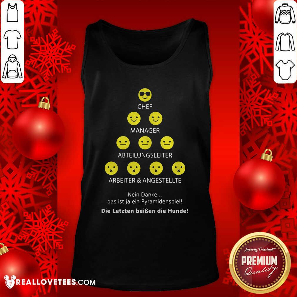 So Chef Manager Abteilungsleiter Arbeiter Und Angestellte Shirt - Image 2