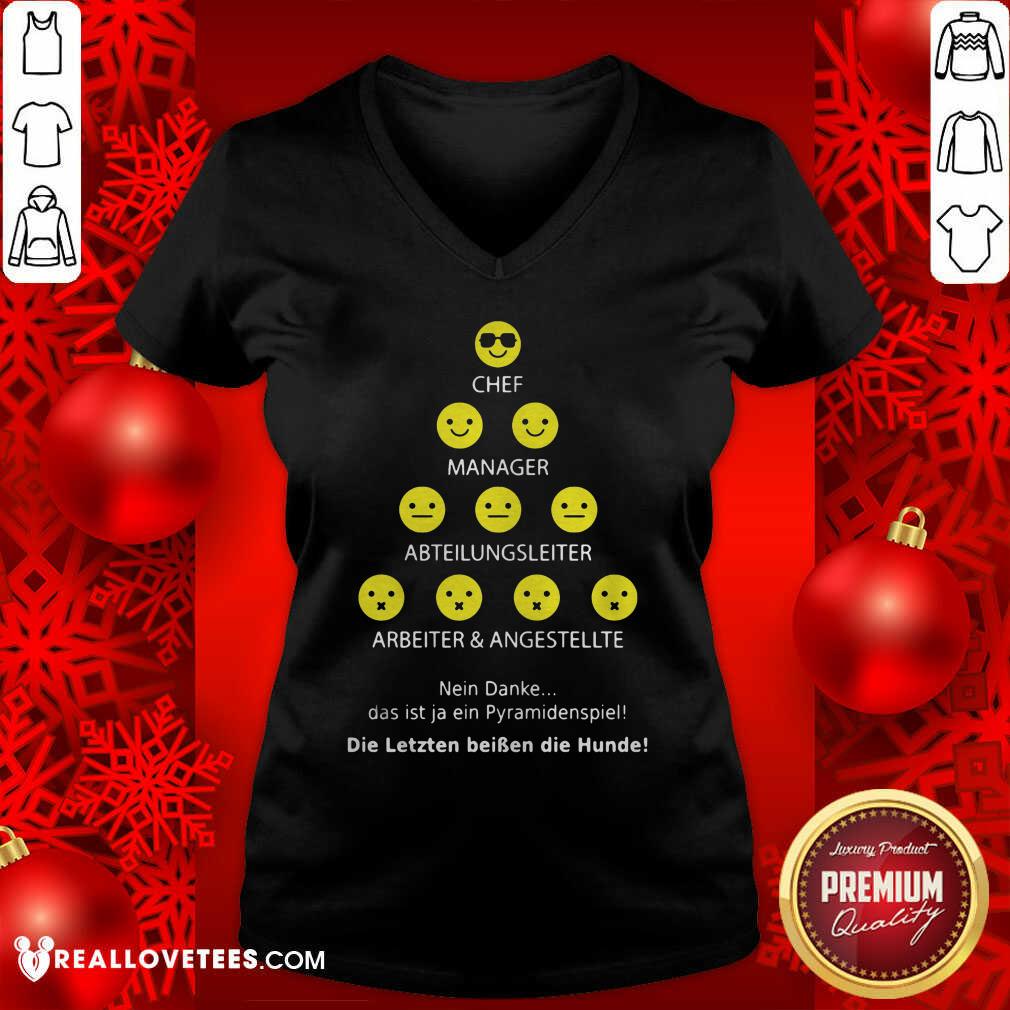 So Chef Manager Abteilungsleiter Arbeiter Und Angestellte Shirt - Image 5