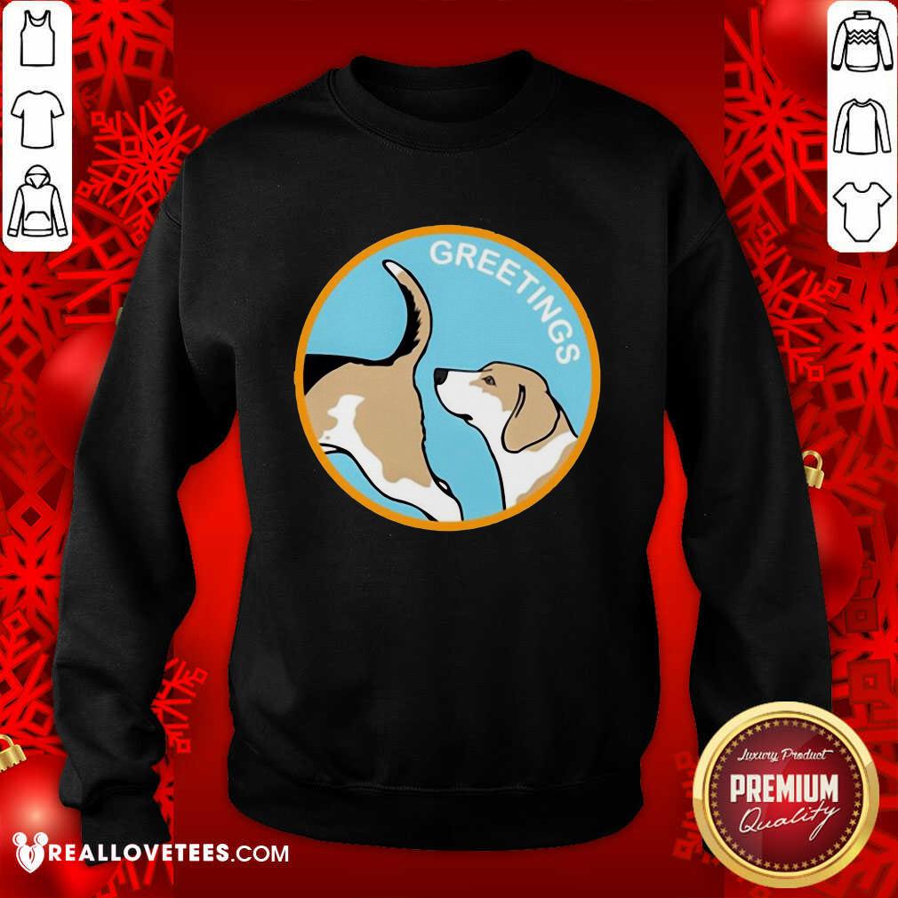Super Greetings Dog 2020 Shirt - Image 3